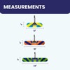 GoRound 360 Pool Brush, 360 Degree Bristles, 3 Pack with