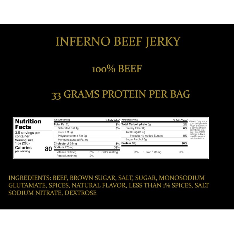 Ranch House Beef Jerky - Whole-Muscle Montana Beef Jerky Strips,