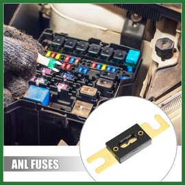 Motoforti 2pcs Fuse Replacement 200A ANL Fuses Car Audio Fuse Long-lasting