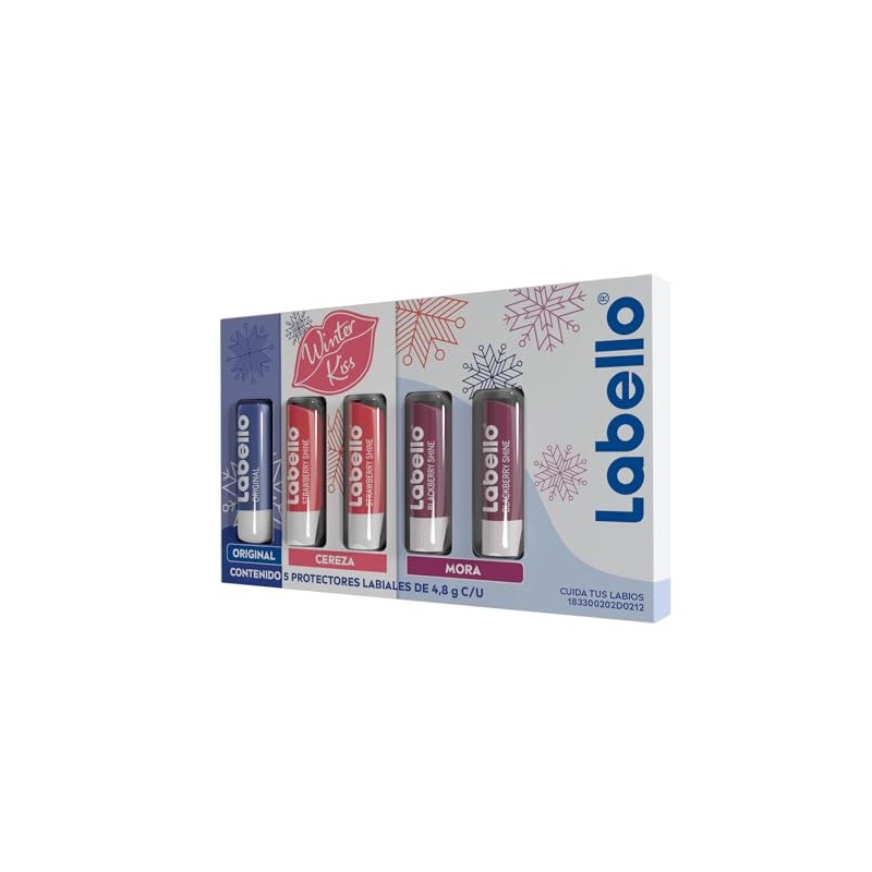 5 Pack Labello Bálsamo Labial