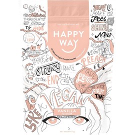 Happy Way Vegan Protein Powder Vanilla 1kg