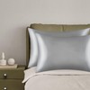2 Pack Silk Pillowcases for Hair and Skin, Satin Pillow