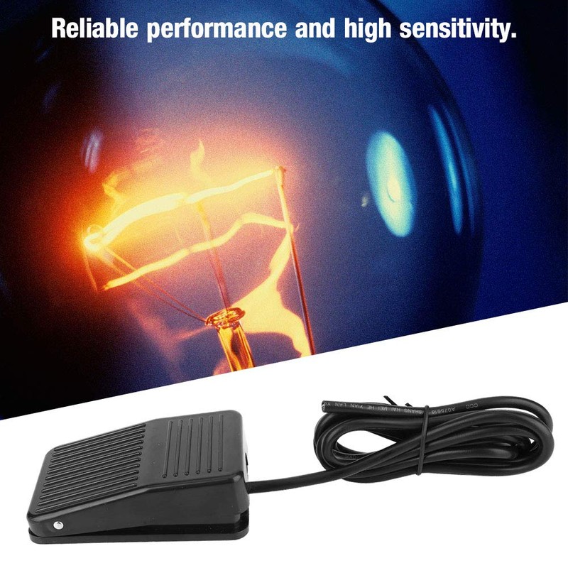 Momentary Foot Switch Anti-slip Design IP67 Waterproof 10A 250V AC