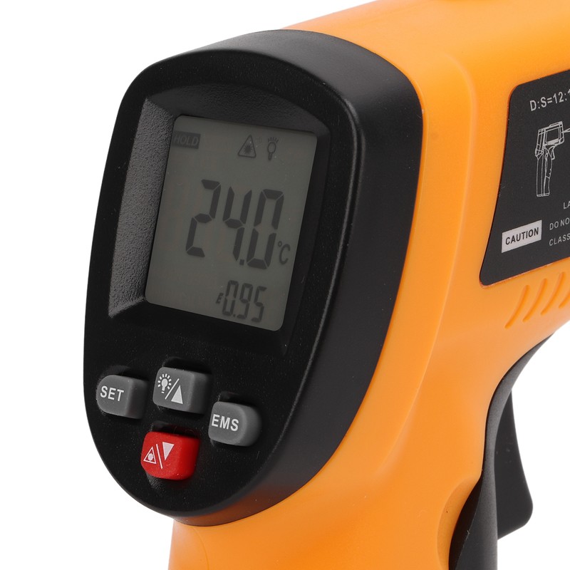 XRCLIF‑300E Digital Infrared Thermometer Non Contact Thermometer Temperature Measurement Tool