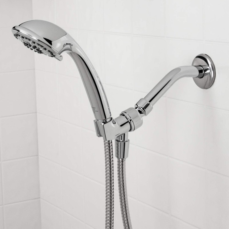Aqua Vista 3.5-in. Polished Handheld Shower Head with 3 Spray