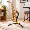 Foldable Alto Saxophone Stand for Practice and Storage – Portable