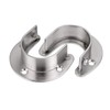 4 Packs Closet Rod End Supports 1-1/2" Diameter, U Shaped
