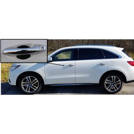 Cupeez for Cars Carbon Fiber Auto Accessory Car Door Handle Scratch Cover Guards Protector Fits Acura MDX (4pk)