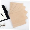 jojofuny 10pcs Thin Basswood Sheets for Woodworking Pyrography and DIY