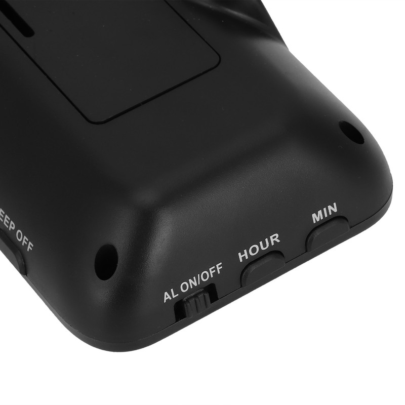 LED Digital Alarm Clock Portable Desk Clock with Snooze for