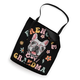 Frenchie Grandma Groovy French Bulldog Lover Tote Bag