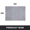ROSMARUS 43 × 61 cm Bobble Chenille Quick Dry Bath