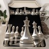 International Chess Fitted Sheet for Girls Boys King and Knight