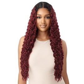 Outre Lace Front Deluxe Wig - Marcella (JET BLACK 1)