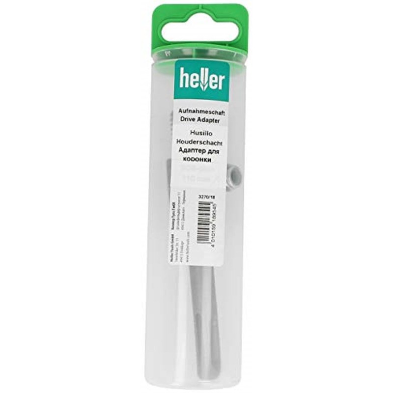 Heller Tools 189545" 3270" Drive Adapter of SDS-Plus, Silver, 110