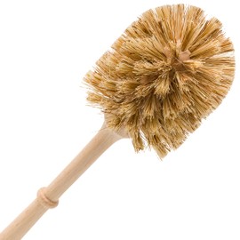 Redecker Union Fiber Toilet Brush with Untreated Beechwood Handle, Made in Germany