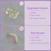MIWISE 10mm Connectors Kit for 3-Pin CCT COB LED Strip,