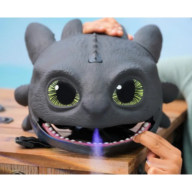 Máscara Electrónica Dragone Chimuelo Sonido Cómo Entrenar A Tu Dragón