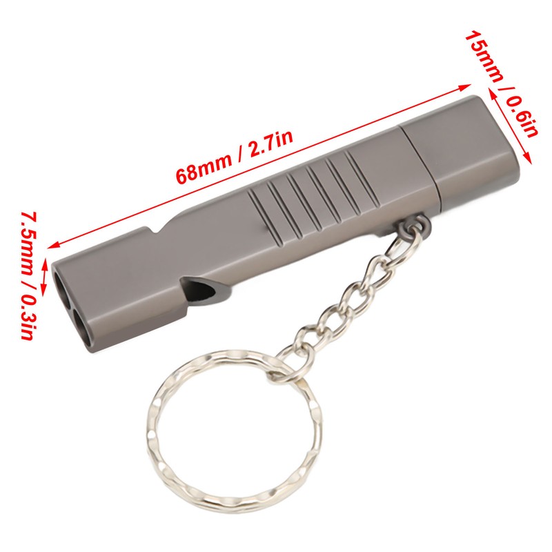 Whistle Flash Drive SOS Outdoor Waterproof USB3.0 120dB Sound Multifunction
