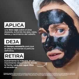 ASEPXIA Carbón Detox Mascarilla Purificante, Remueve puntos negros y exceso de grasa, Ayuda a prevenir granitos, Para piel mixta con imperfecciones, 30 g