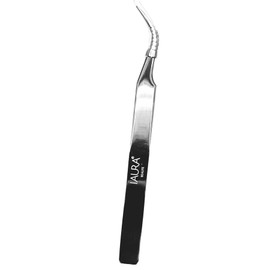 IAURA High Density Tweezers High Bite Precision Acid Resistant Tweezers for False Eyelashes