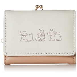 Aldi A50-2 Gamaguchi Trifold Wallet, beige