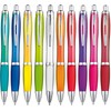 Pack of 10 Ballpoint Pens in Assorted Trendy Colours