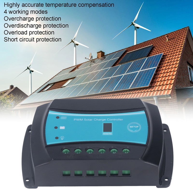 PWM Solar Charge Controller LM Series Automatic Compact Digital Intelligent