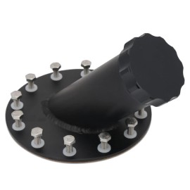 Unbranded Fuel Cell Fast Fill Filler Neck Aluminum 45 Degree 12 Bolt Flange Billet New