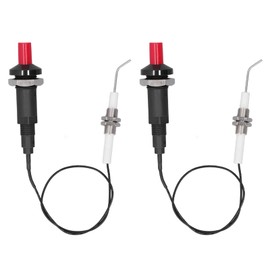Encendedor PiezoeléCtrico, 2 Uds. Encendedores de Parrilla con BotóN Pulsador de Propano 1 de 1 Kit de Encendido PiezoeléCtrico con Cable de 30 Cm y Electrodo Roscado para Parrilla de Gas Calentador