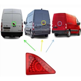Rear Red Central Brake Light Lamp Fits Renault Master MK3 150283012 265900021R