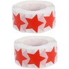 VALICLUD 2rollos Pegatinas Bronceadoras De Perforadas De Calcomanías Autoadhesivas Playa