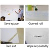 HOHOFILM 5ft x 3ft Roll Self Adhesive Whiteboard Stickers Dry