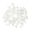 Chanzon 100 pcs 5mm White Straw Hat LED Diode Lights