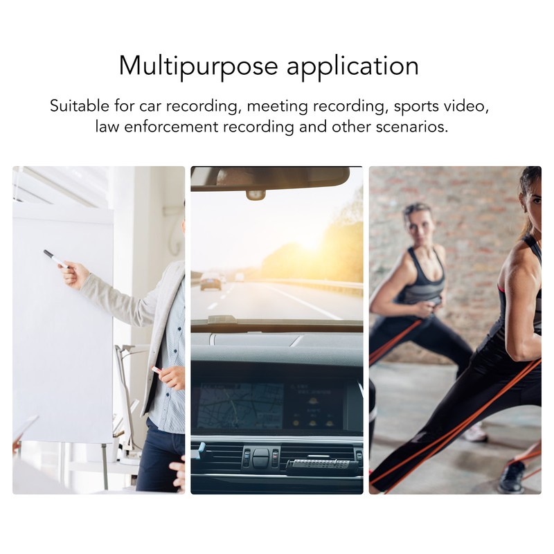 Mini Body Worn Camera Wireless WiFi 1080P HD Night Vision