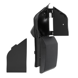ACROPIX Fuel Filler Door Housing Pocket Hinge W/Black Cover for Ford Transit Vans 150 250 350 HD 2015-2023 No.CK4Z-5427936-A Fuel Filler Gas Door Cap