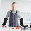 TEHAUX Oilproof Arm Sleeves for Seniors Kitchen Cooking Baking Painting