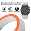 WOCCI 18mm Adjustable Nylon Watch Band, Quick Release Sport Loop