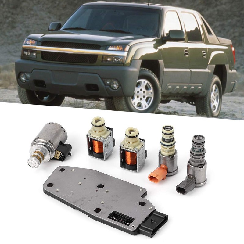 Acouto 4L60E Kit de Solenoide Maestro de Transmisión para GM