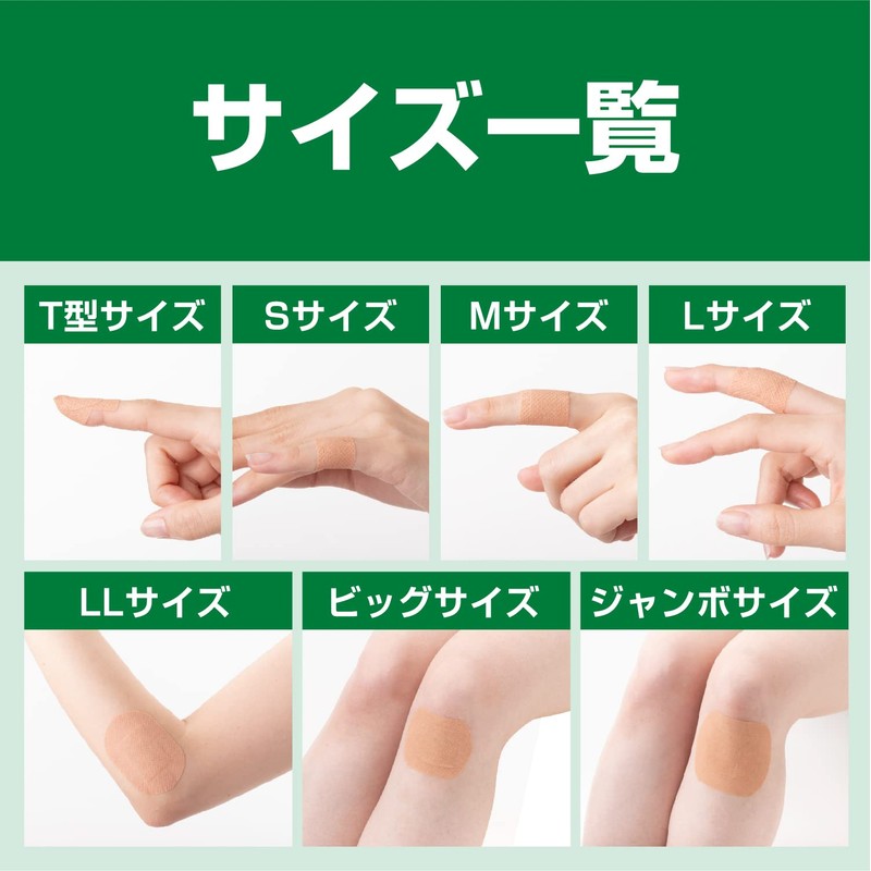 Nichiban Hydrocolloid Bandages Care Leaves Healing Power, Medium, Pack of