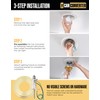 The Can Converter R1 Recessed Can Light Conversion Kit w/