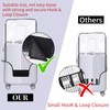 Yotako 26 Inch Suitcase Cover Protectors Clear PVC Luggage Cover