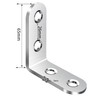 MOLATE Angle Bracket, Stainless Steel, Shelf Bracket, 2.6 x 2.6