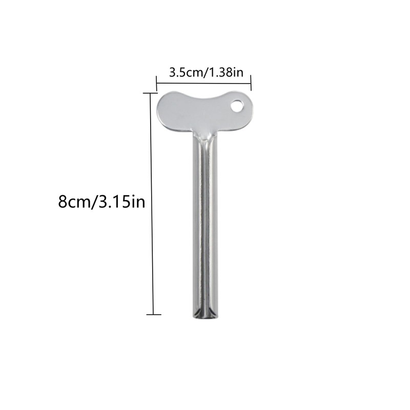 Dorytop 1PCS Toothpaste Squeezer Metal Tube Squeezer Key Stainless Steel