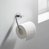 KIBI Circular Single Post Toilet Paper Holder for Bathroom –