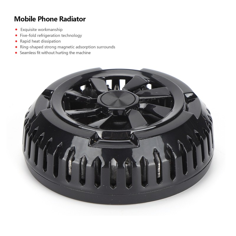 Magnetic Mobile Phone Radiator with Strong Wind Fan Semiconductor Refrigeration