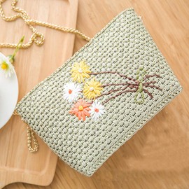 Nature's Cotton Raffia Summer Sun Hat & Beach Bag - Light Yellow, Rayon Raffia - 280 Meters/306 Yards