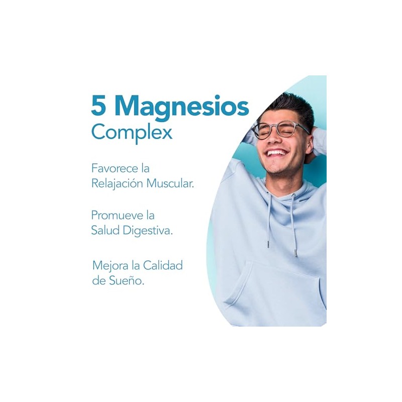 MAGNESIO COMPLEX | NatGel 5 Magnesios Complex + Omega 3