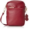 Kuko 2313111303 Shoulder Bag, Shrink Leather, Vertical Mini Shoulder Bag,