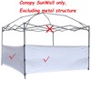 Two Half Walls 2pcs Half Sidewall Sunwall Panel Wall for